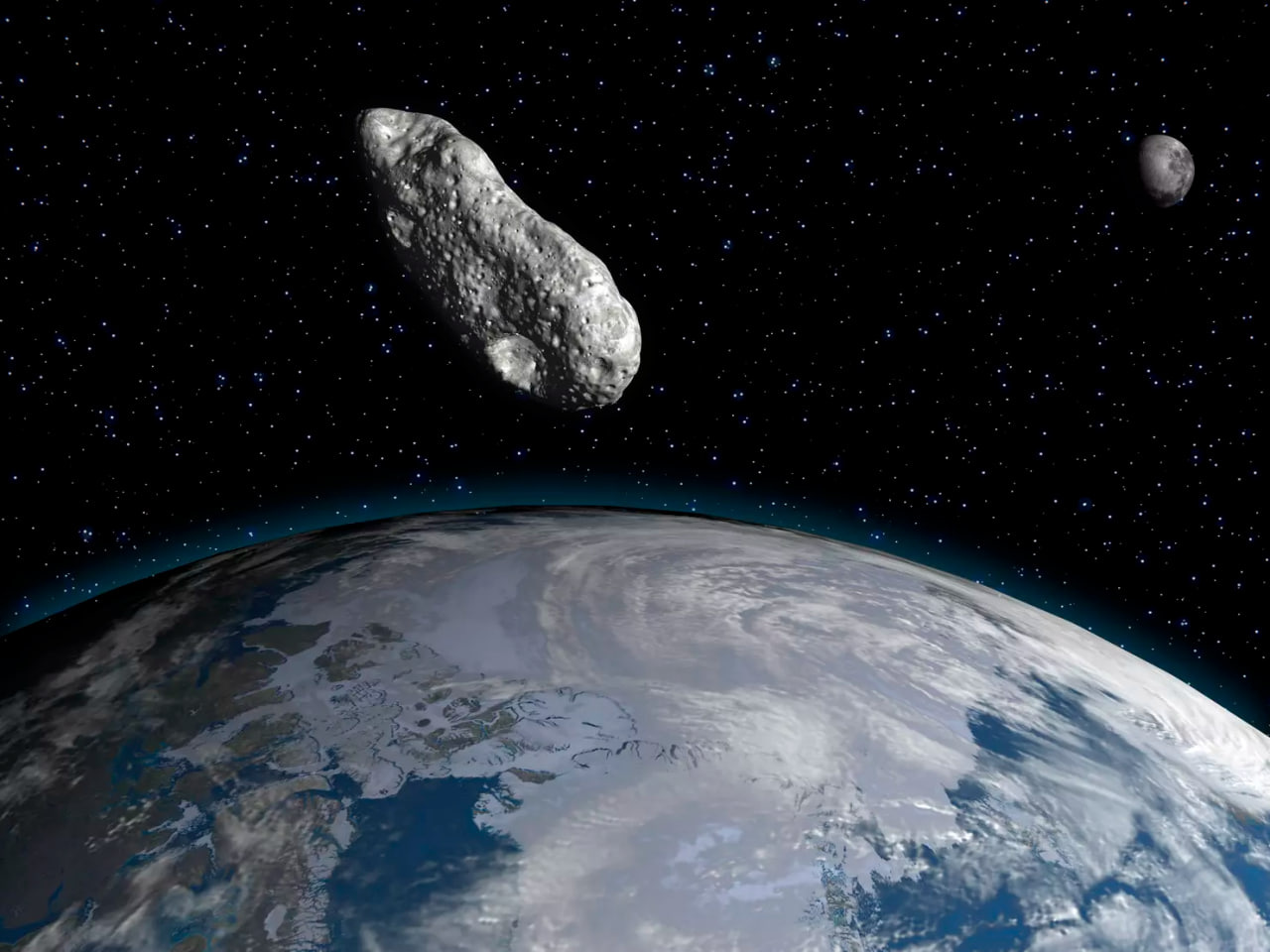 سیارکی که بیش از حد به زمین نزدیک شد!