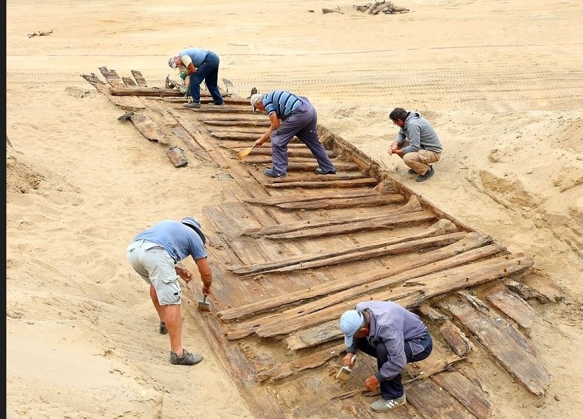 کشف یک کشتی دو هزار ساله در معدن زغال‌سنگ + عکس