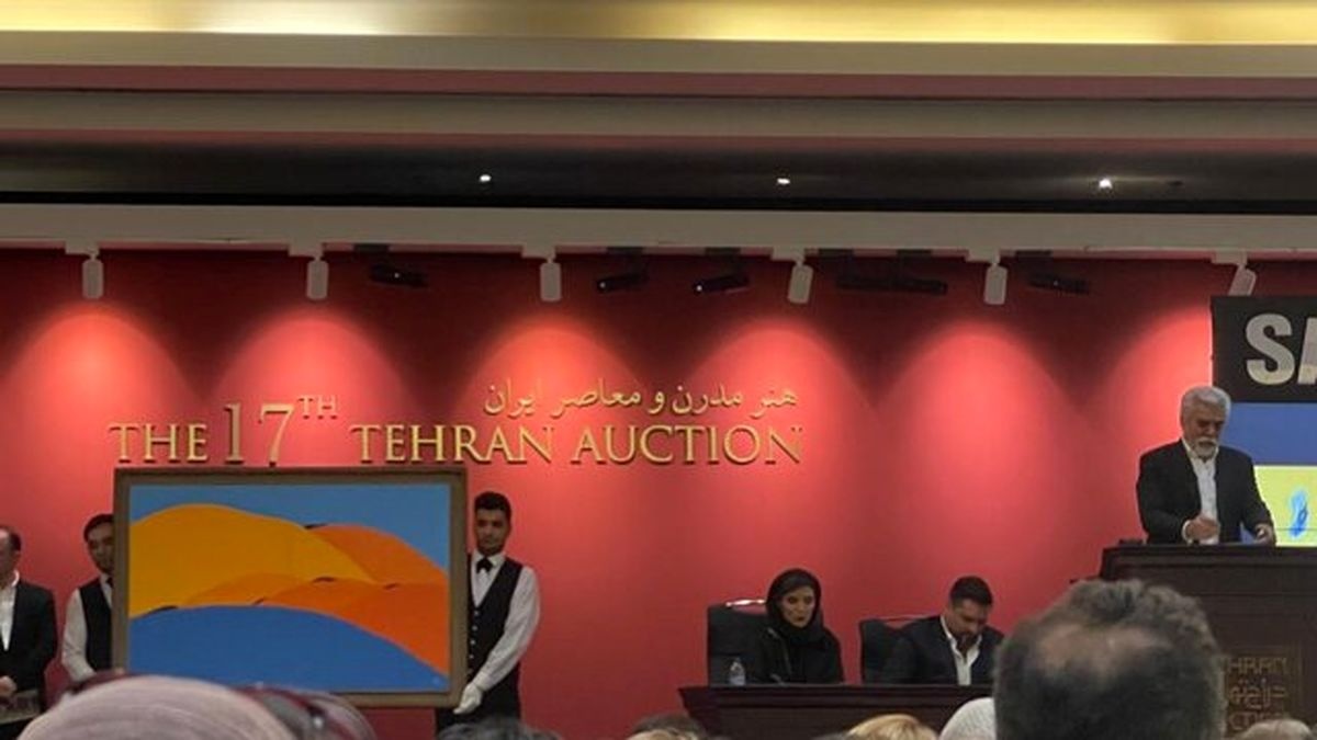 فروش ۲۱۱ میلیارد و ۲۱۰ میلیون تومانی آثار هنری در هفدهمین حراج تهران