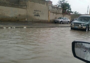 بارش شدید و طوفانی در سیستان و بلوچستان + فیلم