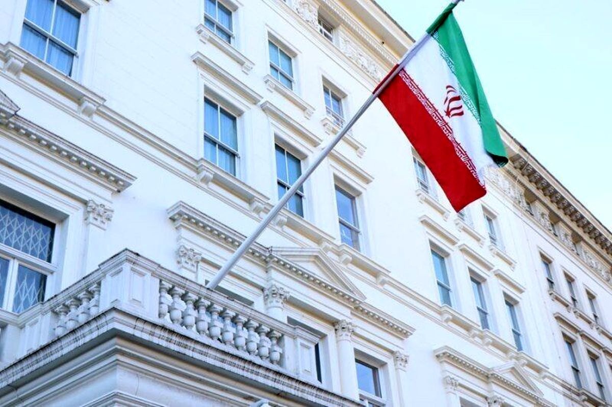 سفارت ایران در لندن عزادار شهید رئیسی + عکس