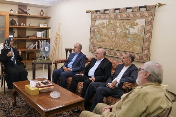دیدار امیرعبداللهیان با خانواده امام موسی صدر در لبنان+عکس