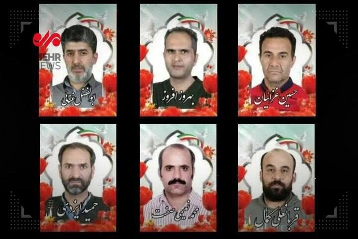 تصاویر تلخ از جانباختگان حادثه معدن رزمجا