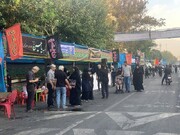 پیاده‌روی جاماندگان اربعین با حضور مردم تهران آغاز شد