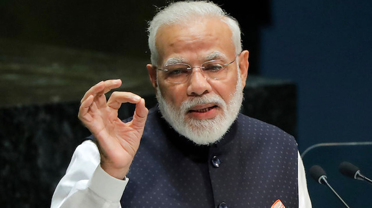 اقدام جالب توجه نخست وزیر هند در سخنرانی اجلاس G۲۰ + فیلم