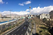 تهران ۱۰ درجه سردتر شد