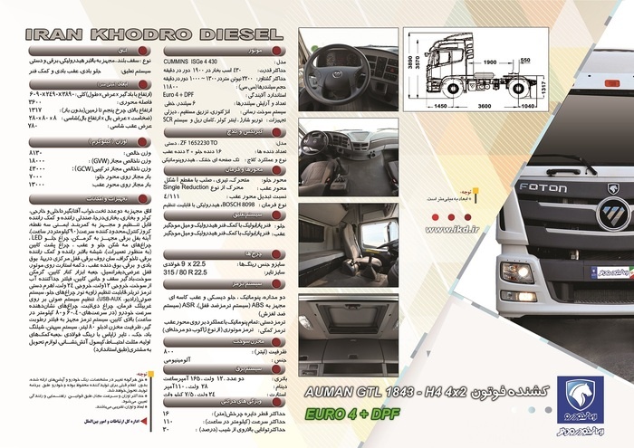 پیش‌فروش دو خودروی فوتون در سایت ایران خودرو آغاز شد + جزییات