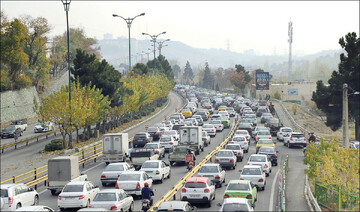 ترافیک تهران در اول مهر؛ خیابان‌ها چقدر شلوغ است؟