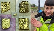 کشف طلاهای عجیب از یک معبد 1400 ساله + عکس