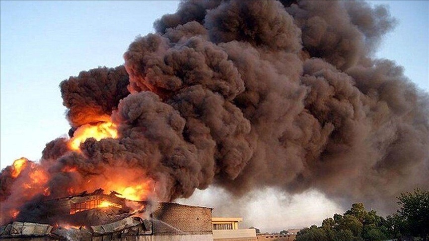 انفجار بزرگ گاز در آکسفورد انگلستان + فیلم
