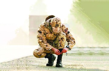 برخورد با اقدام سرباز وظیفه متخلف در زاهدان