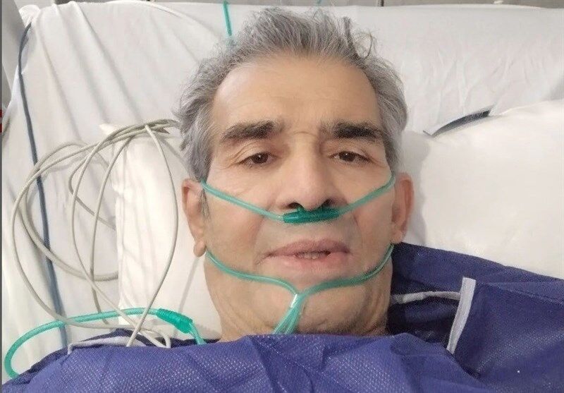 بازیگر قدیمی طنز در بخش مراقبتهای ویژه بستری شد + عکس