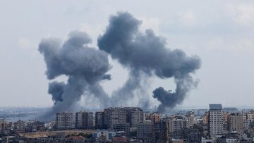 اسرائیل دفتر شبکه العالم در غزه را بمباران کرد