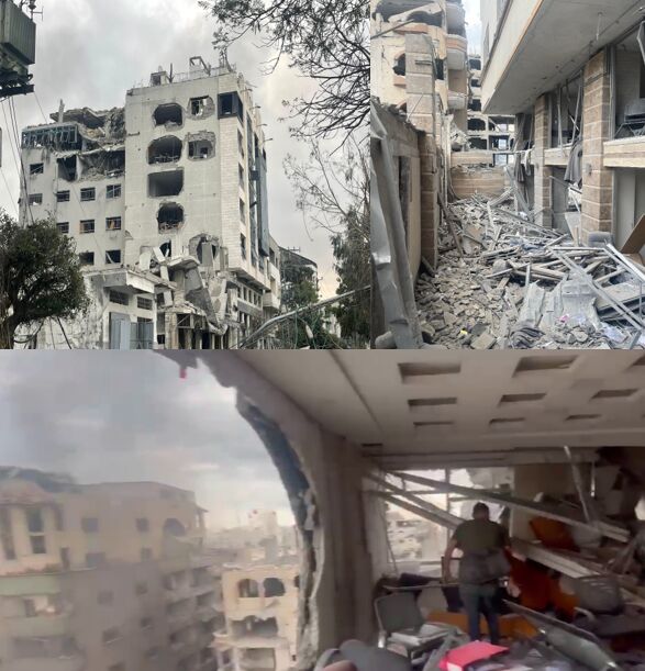 اسرائیل دفتر شبکه العالم در غزه را بمباران کرد اسرائیل دفتر شبکه العالم در غزه را بمباران کرد