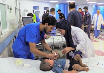 وضعیت فاجعه‌بار بیمارستان‌های غزه / شمار شهدای فلسطینی به ۲۳۲۹ نفر رسید