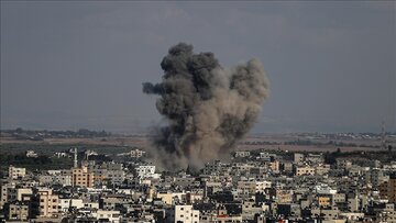 حملات بی‌سابقه ارتش اسرائیل به غزه + فیلم