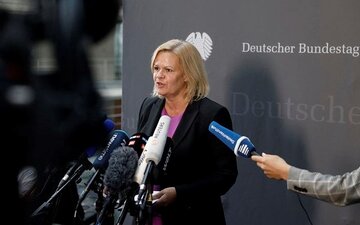 وزیر کشور آلمان: از امروز فعالیت‌های حماس در کشور ممنوع می‌شود