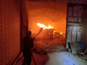 مرکز نگهداری در خیابان ولیعصر آتش گرفت!