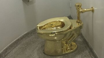 توالت فرنگی طلا از کاخ انگلیسی به سرقت رفت!