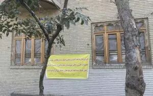 قطع درختان خیابان ایتالیا؛ ماموران شهرداری سر درخت زنده را بریدهاند؟