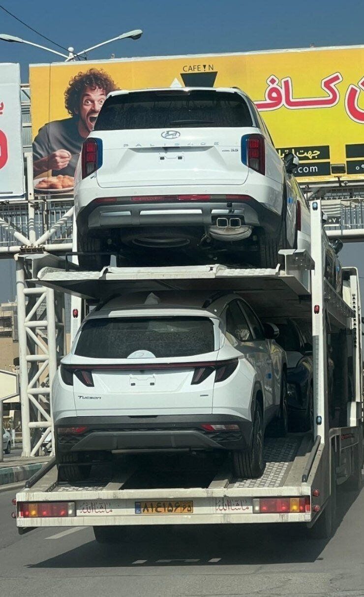 دو خودروی معروف هیوندای ۲۰۲۳ در ایران دیده شدند + عکس