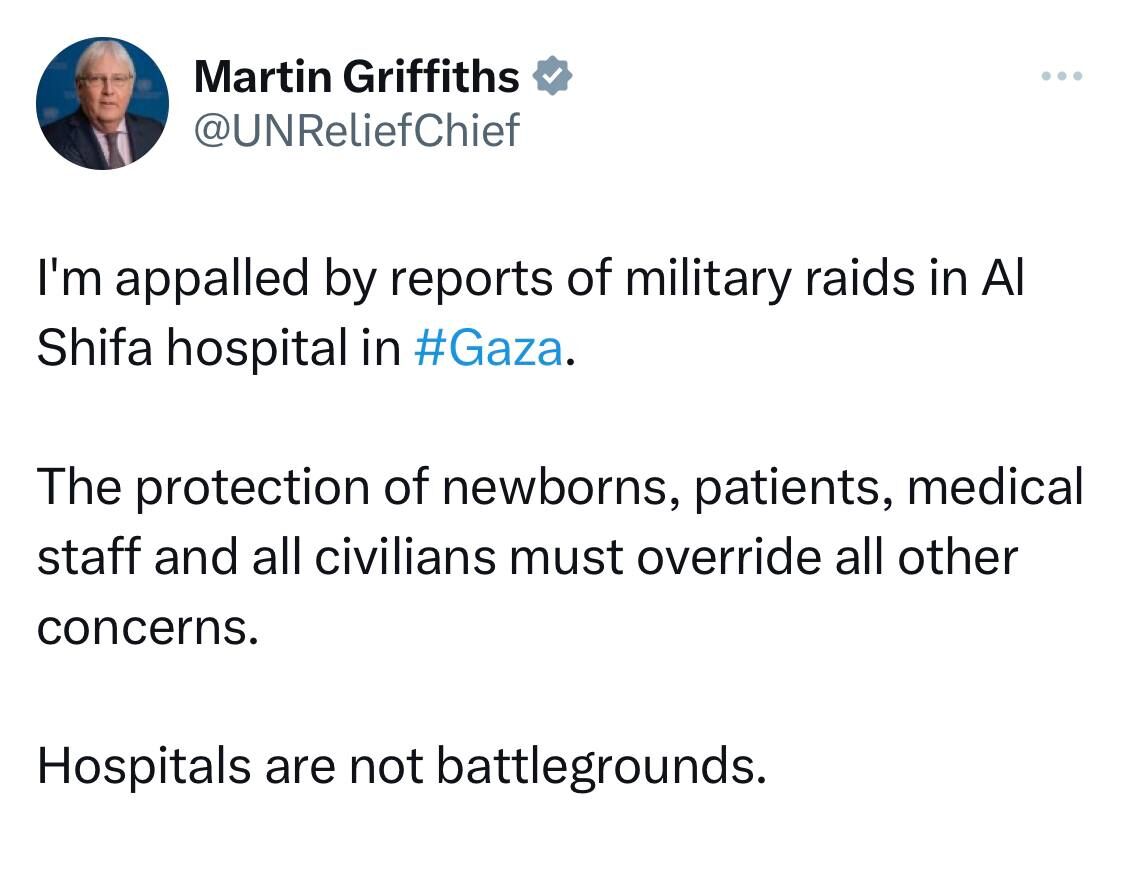 معاون دبیر کل سازمان ملل: از حمله نظامی به بیمارستانها وحشتزده شدم! معاون دبیر کل سازمان ملل: از حمله نظامی به بیمارستانها وحشتزده شدم!