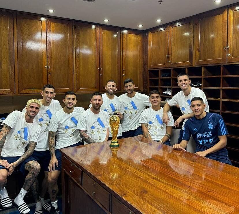 لیونل مسی در جشن تولد رفیق سردار آزمون +عکس