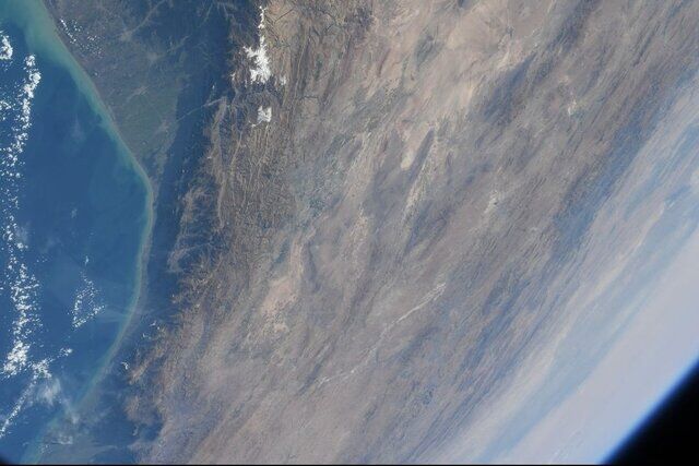 سلام تهران از ایستگاه فضایی!