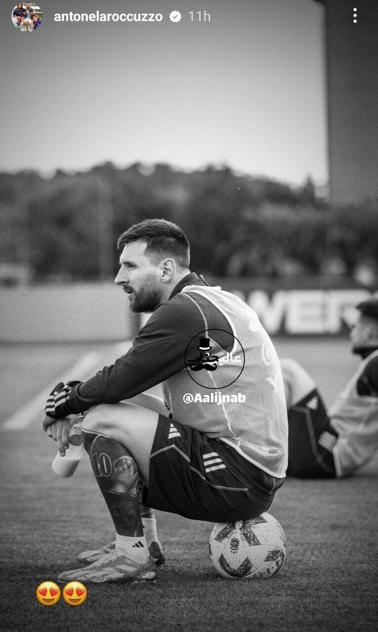 پاسخ کوبنده همسر لیونل مسی به شایعه طلاق + عکس