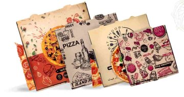 بسته‌ بندی خلاقانه جعبه پیتزا + فیلم