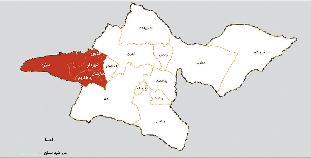 تهران سه استان می‌شود!