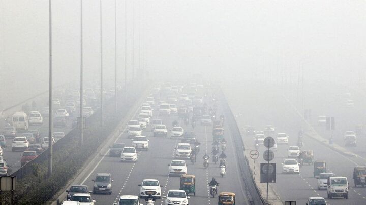وضعیت نارنجی آلودگی هوا در این شهر خوزستان