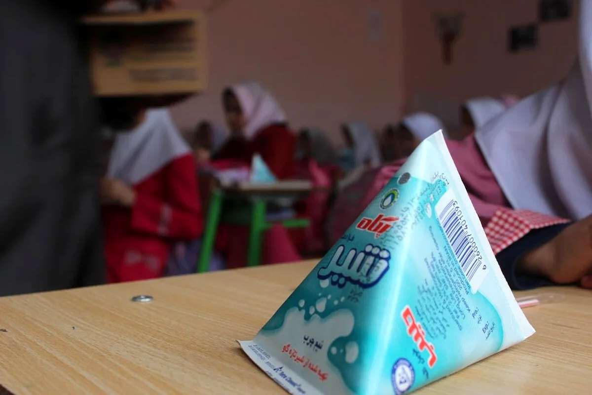خبر جدید از توزیع شیر در مدارس