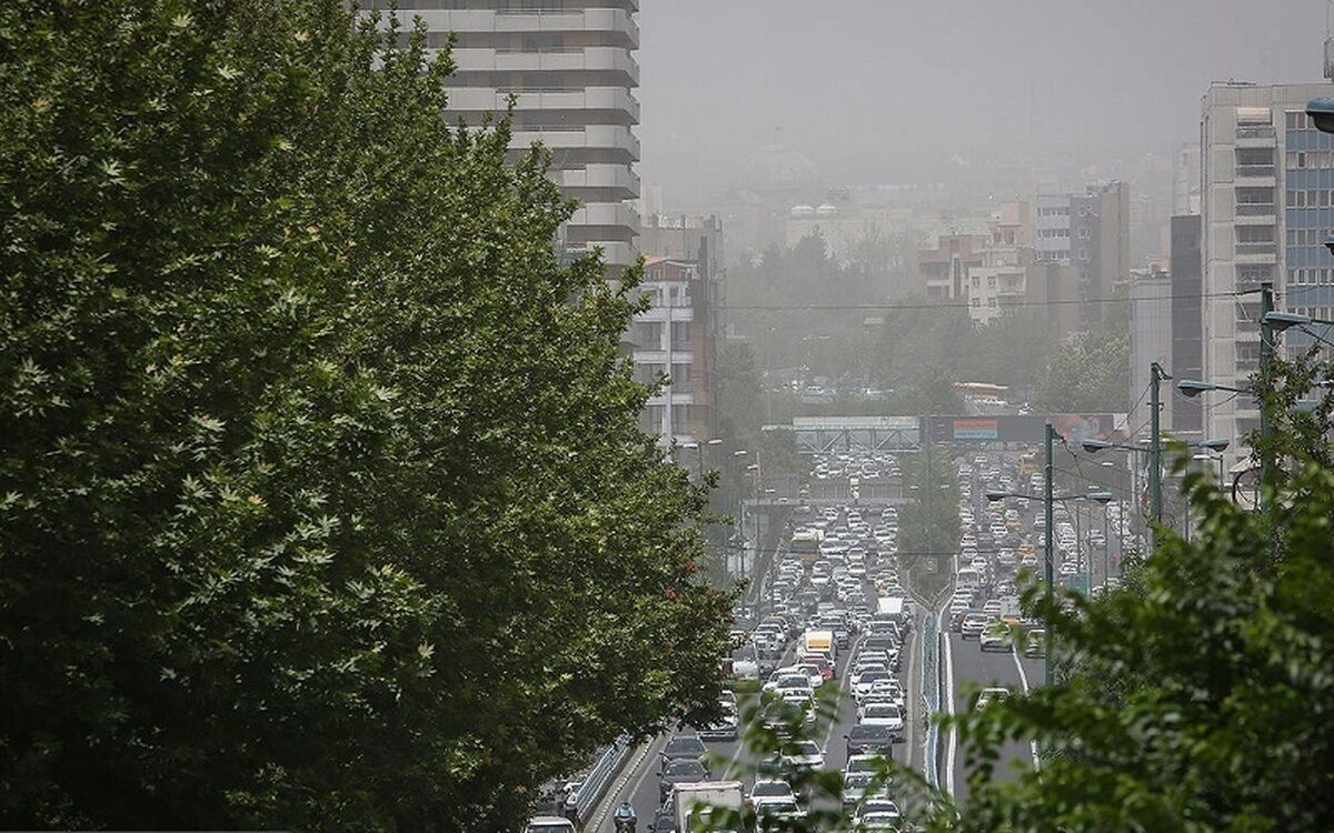 هشدار؛ هوای تهران قرمز شد