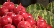 قیمت عجیب انار و هندوانه در بازار