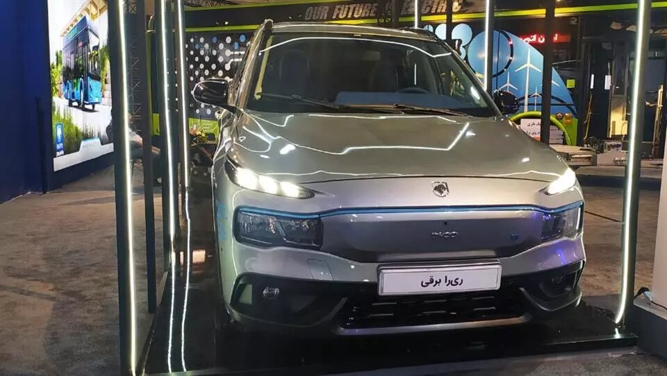 خودروی برقی جدید ایران خودرو رونمایی شد
