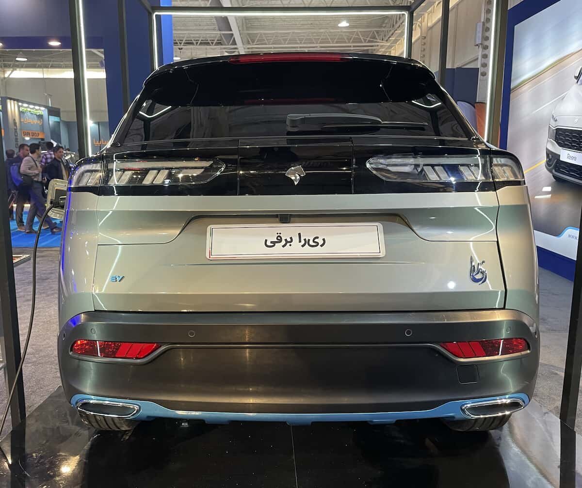 خودروی برقی جدید ایران خودرو رونمایی شد