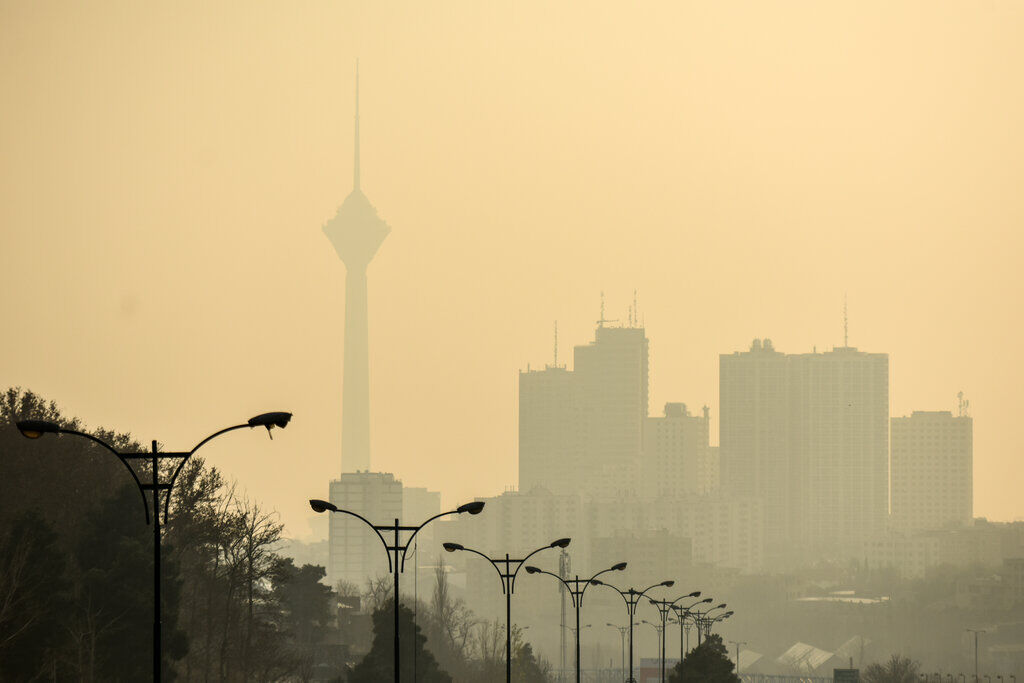 آلودگی هوا دوباره نفس تهران را گرفت!
