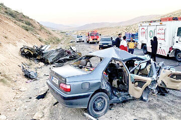 افزایش ۶ درصدی تلفات جاده‌ای در استان کرمان