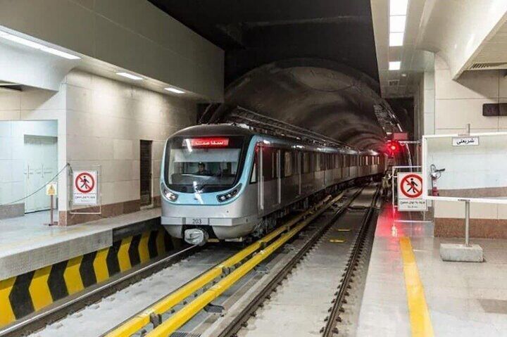 تمدید ساعت سرویس دهی در متروی تهران تا ساعت ۲۳