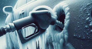 بنزین در باک خودرو یخ می‌زند؟