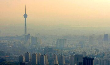 ابرهای عجیب در آسمان تهران + عکس