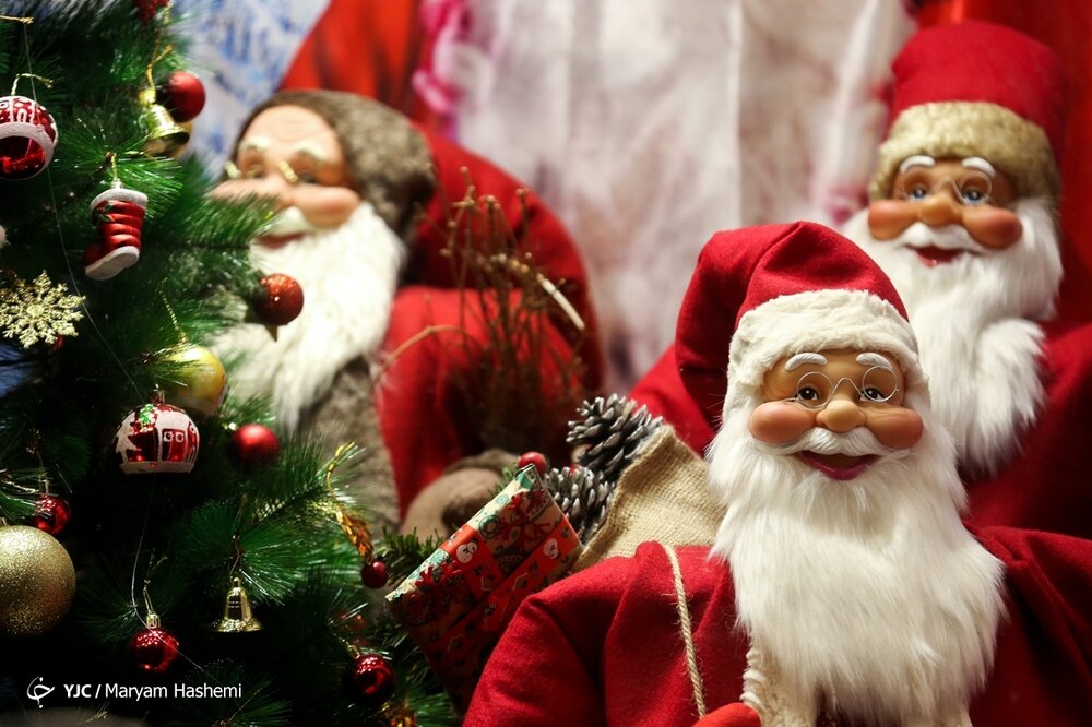 حال و هوای خیابانهای تهران در شب سال نو میلادی