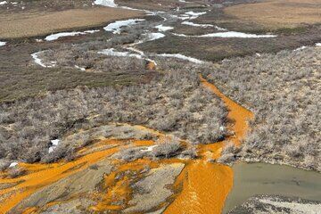 رودخانه‌ها نارنجی شدند