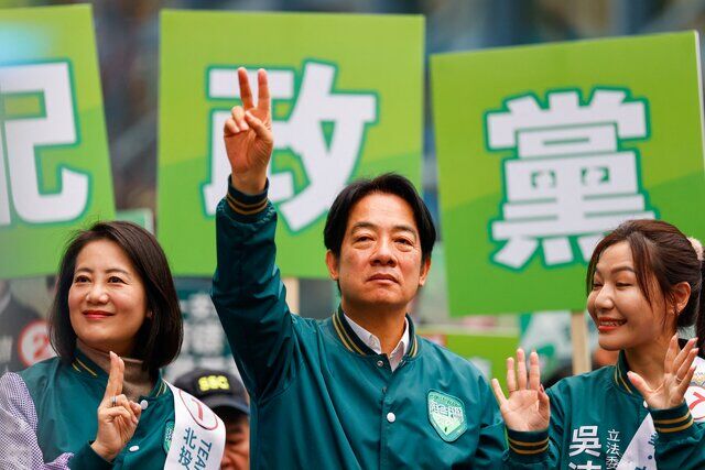 نامزد مخالف پکن در انتخابات تایوان پیروز شد