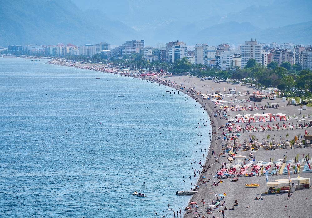 سواحل آنتالیا کجاست؟