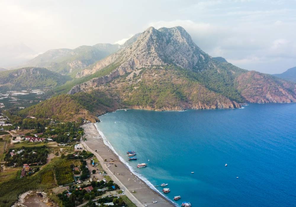 سواحل آنتالیا کجاست؟