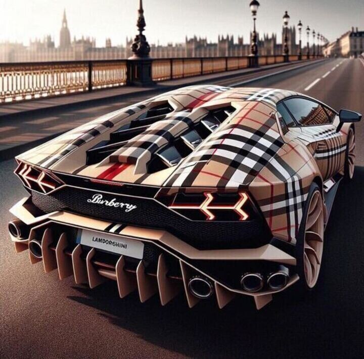 لامبورگینی با طرح بربری! + عکس