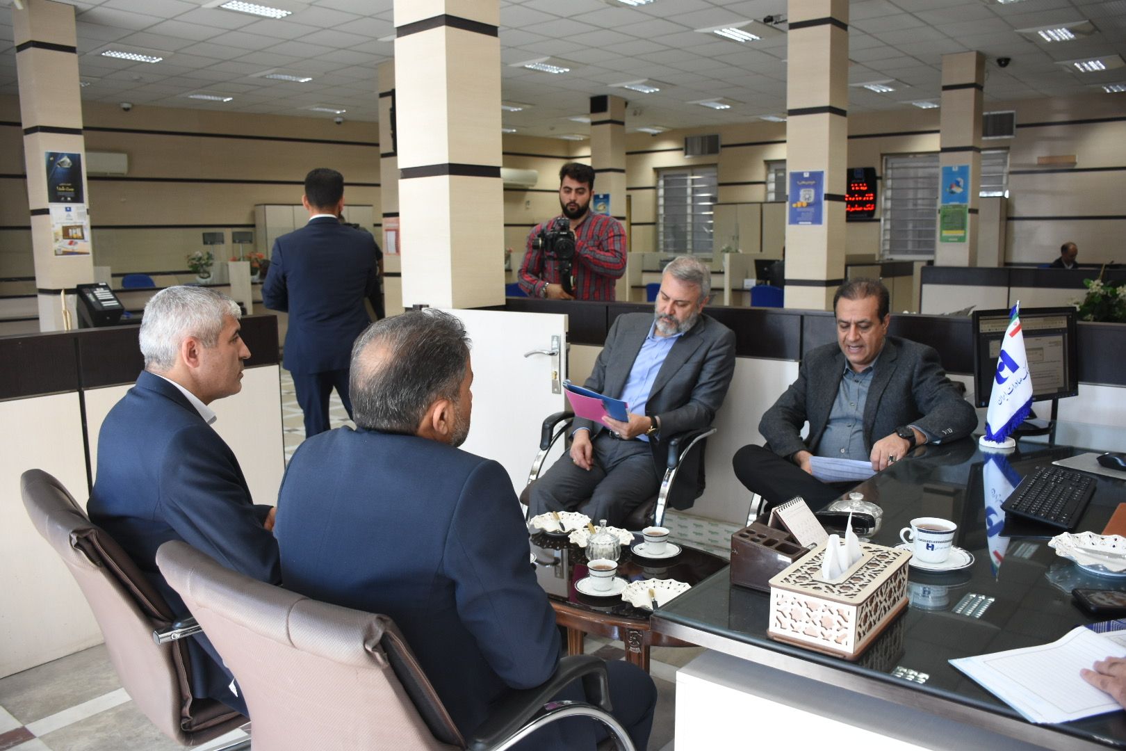 گزارش سفر جامع مدیران عالی بانک صادرات ایران به استان سمنان