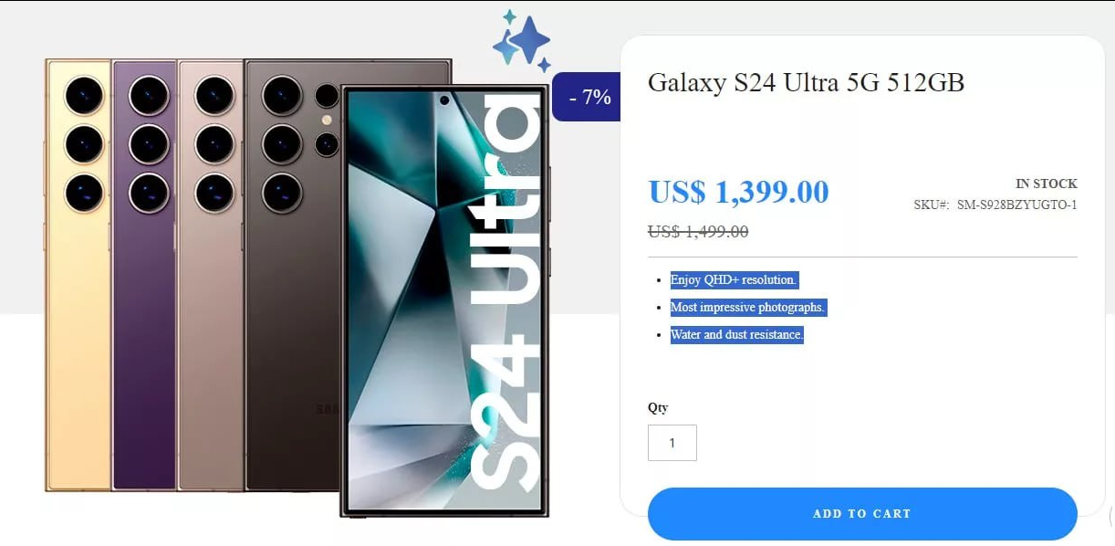 فوری/ قیمت S۲۴ Ultra مشخص شد